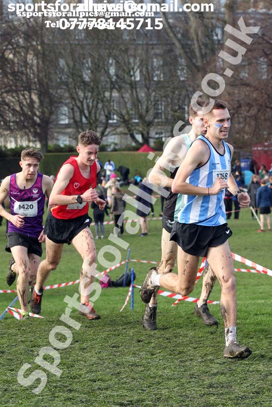 Mens short race  2020 BUCS Cross Country Champs., Edinburgh.  Photo: David T. Hewitson/Sports for All Pics